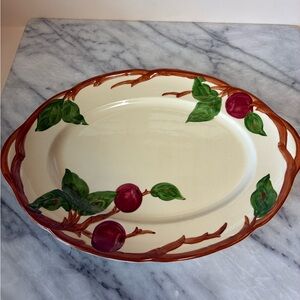Franciscan Apple Ceramic Serving Platter